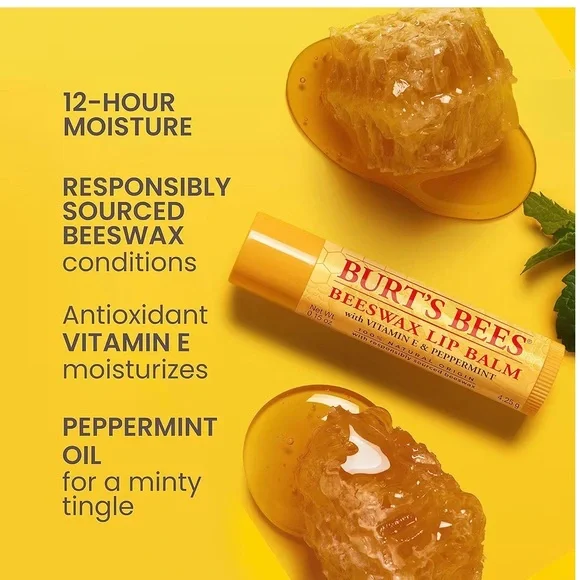 Burt's Bees Lip Balm Flavors of Spring Variety Pack - Picture 4 of 5